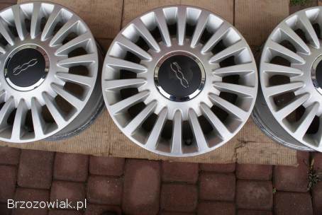 Felgi Stalowe i Alu 6Jx15 cali Fiat 500,  Panda,  Lancia 4x98x58,  1 ET35 ET40