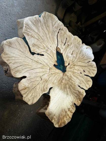 Plastry drzewa na stolik GRAB