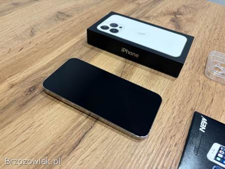 Okazja!  Iphone 13 Pro Biały/Srebrny!  Bat 100 Gwarancja!  Super Stan!