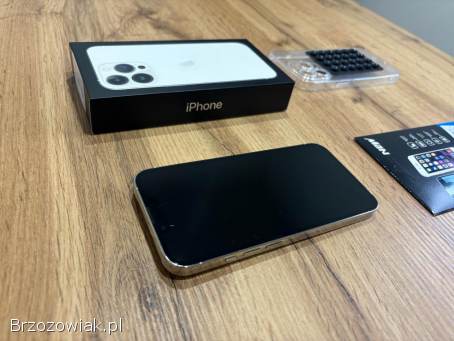 Okazja!  Iphone 13 Pro Biały/Srebrny!  Bat 100 Gwarancja!  Super Stan!