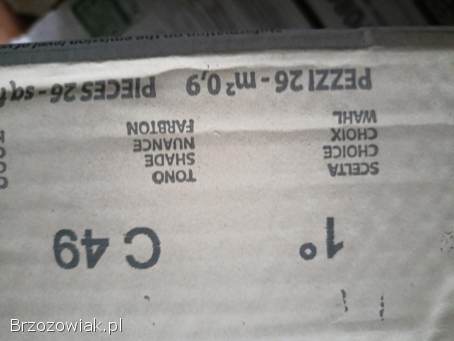 Kafelki ścienne klepki 7,  5x45cm