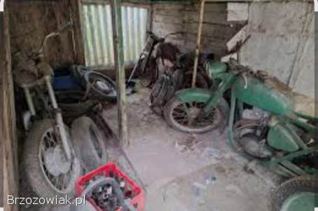 Kupię stare motocykle z PRL jak i części do motocykli samochodów itp