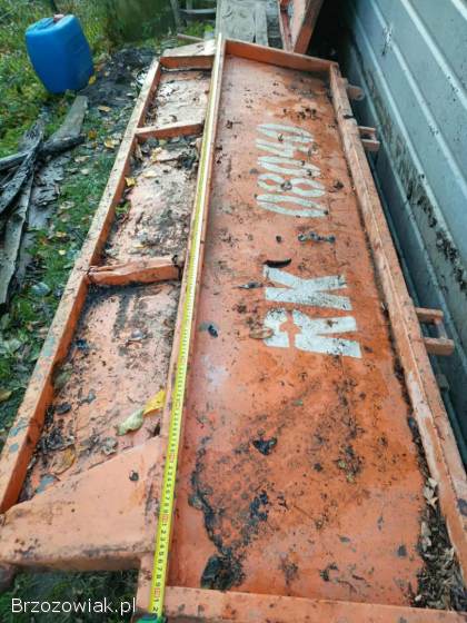 Sprzedam burty do przyczepy i siłownik