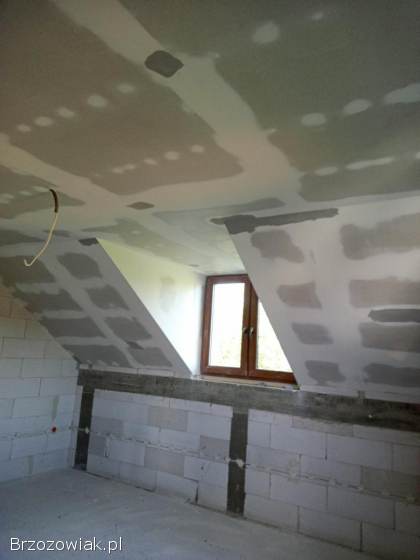 Wykończenie wnętrz zabudowa i adaptacja poddaszy.