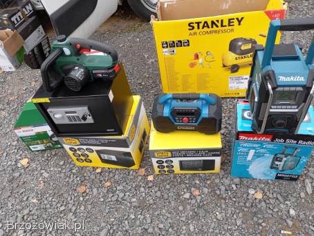 Elektronarzędzia,  mlotowiertarki,  piły,  ukośnice,