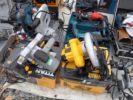 Elektronarzędzia,  mlotowiertarki,  piły,  ukośnice,