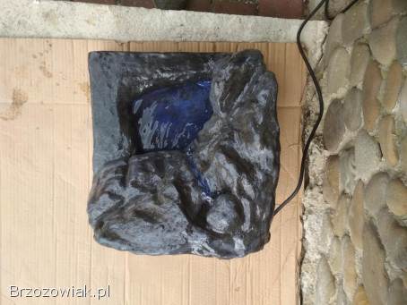 Fontanny pokojowe,  makieta zamku -  rękodzieło