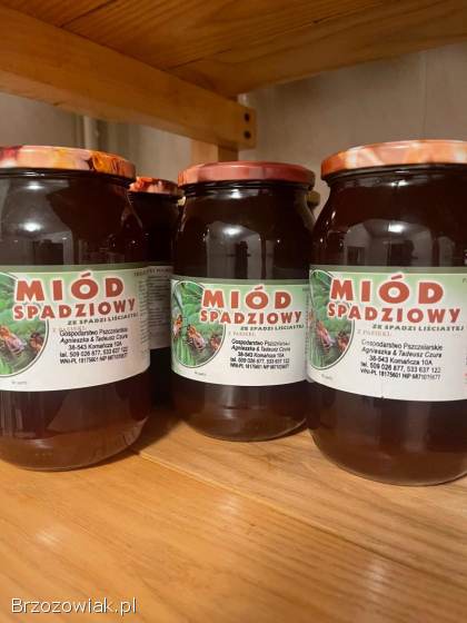 Miód spadź iglasta