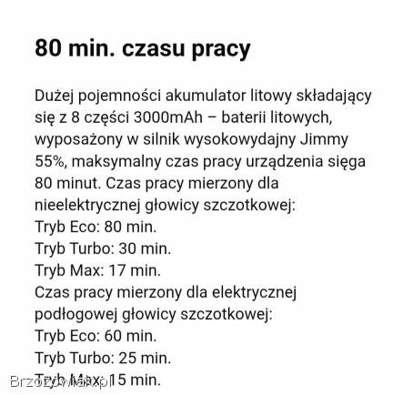 Odkurzacz bezprzewodowy Jimmy H9 Pro