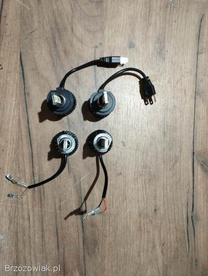 Żarówki LED H7,  H4