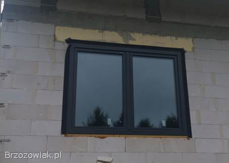 3 Okna Wiśniowski PVC PRIMO 82 3-szybowe,  prawie nowe,  z demontażu