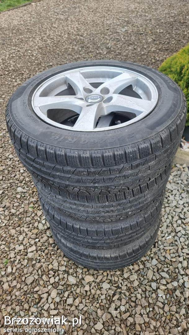 Opony zimowe 205/60r16 na alufelgach 16cali 5x108