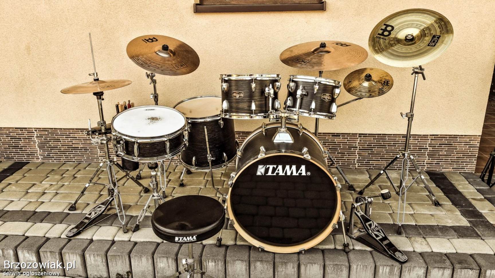 ZESTAW PERKUSYJNY -  PERKUSJA -  TAMA IMPERIALSTAR -  Hairline Black