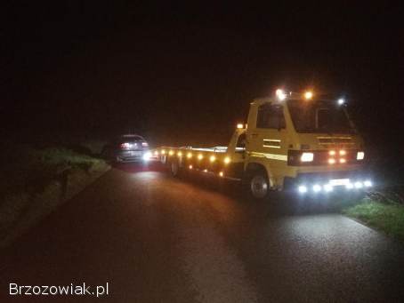 Pomoc drogowa Holowanie Transport autolaweta Jasło do 4 ton