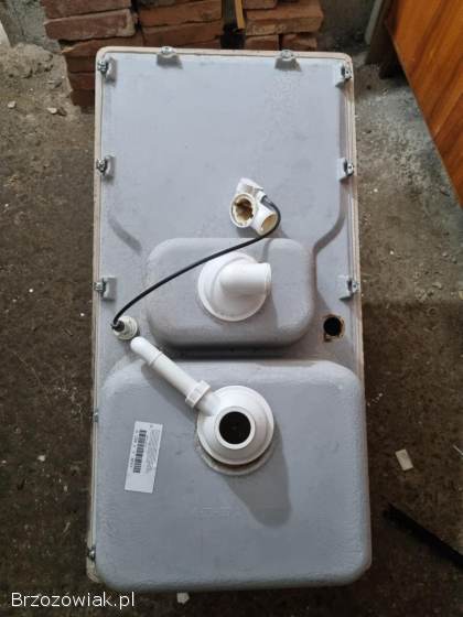 Zlewozmywak dwukomorowy tegranit 100x50 cm