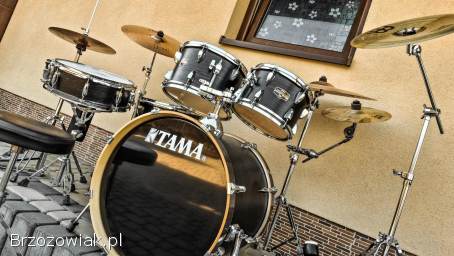 ZESTAW PERKUSYJNY -  PERKUSJA -  TAMA IMPERIALSTAR -  Hairline Black