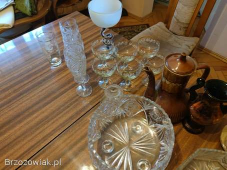 Sprzedam kryształy,  kieliszki