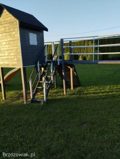 Domek ogrodowy,  plac zabaw