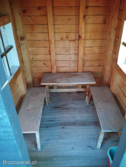 Domek ogrodowy,  plac zabaw