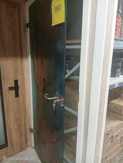 Drzwi szklane 917x2017