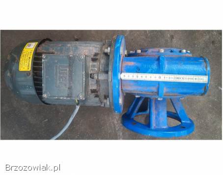 Przekładnia kątowa 34 obr/min z silnikiem reduktor motoreduktor 1,  1kW 34 obr/mi