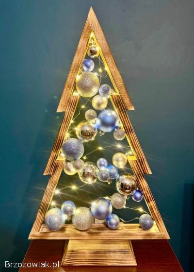 Choinka LED / Stroik / Prezent / Mikołaj