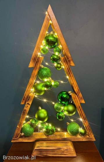 Choinka LED / Stroik / Prezent / Mikołaj