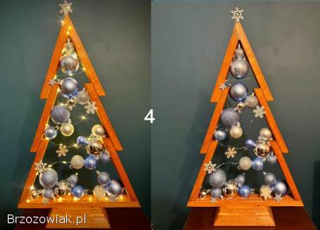 Choinka LED / Stroik / Prezent / Mikołaj