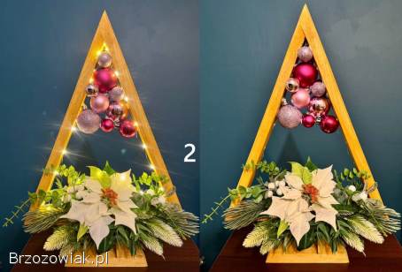 Choinka LED / prezent / mikołaj / święta