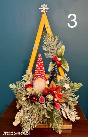 Choinka LED / prezent / mikołaj / święta