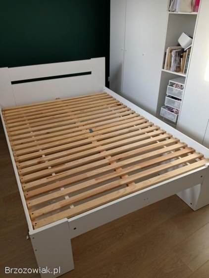 SPRZEDAM ŁOZKO,  BLACK RED WHITE,  BIAŁE 160x200