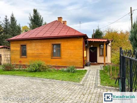 Żeglce – drewniany dom na ogromnej działce 1,  54ha