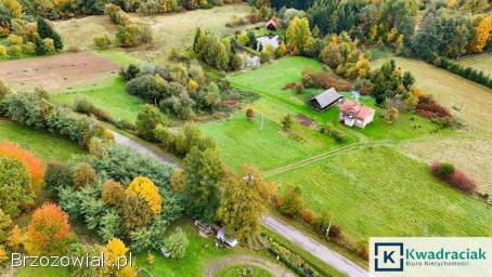 Bratkówka gm.  Wojaszówka – działka 23ar z pięknym widokiem