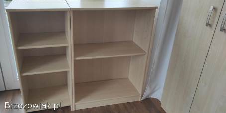 Zestaw mebli 10 elementów kolor klon