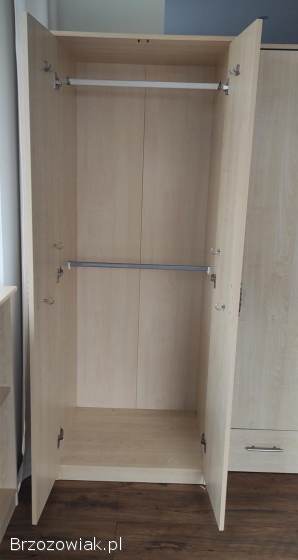 Zestaw mebli 10 elementów kolor klon