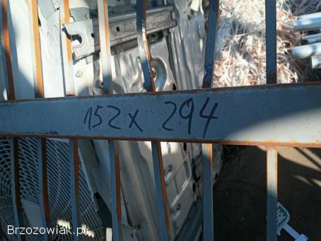 Przyczepa dwuosiowa rolnicza platforma do balotów 152 x 294cm