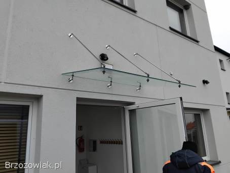 Podjazdy dla inwalidów,  Balustrady Zadaszenie