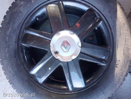 Koła zimowe na alufelgach 16 Renault 4x100 205/60 r16 otwór 60.  1