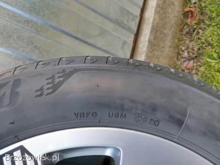 Koła letnie 19 oryginał z audi Q5 235/55R19 bridgestone 2020r.  5x112