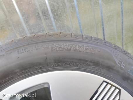 Koła letnie 19 oryginał z audi Q5 235/55R19 bridgestone 2020r.  5x112