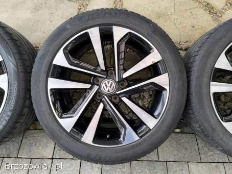 Alufelgi 17 5x112 opony letnie 225/45R17 VW Audi Seat Skoda model Dublin
