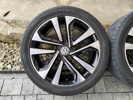Alufelgi 17 5x112 opony letnie 225/45R17 VW Audi Seat Skoda model Dublin