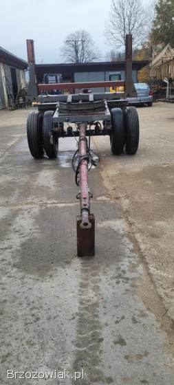 Przyczepa nożycowa Autosan 5350 kg,  do słupów,  stali,  drewna