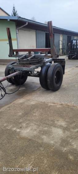 Przyczepa nożycowa Autosan 5350 kg,  do słupów,  stali,  drewna