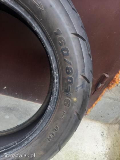 2szt opony motocyklowe 160/80-16 i 90/90-21