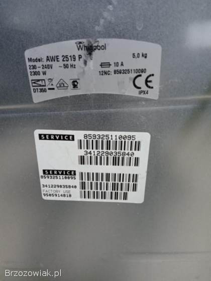 Pralka Whripool