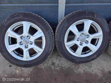 Felgi 16 zimowe opony 21r Audi koła alufelgi 5x112