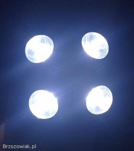 Oświetlenie LED nad parasol ogrodowe