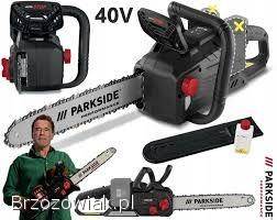 Akumulatorowa piła łańcuchowa PPKSA 40-Li na dwa akumulatory NOWA