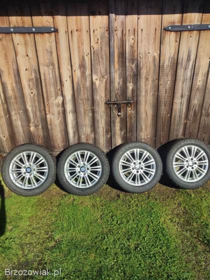 Felgi aluminiowe 16” 5x112 + opony zimowe 205/55 R16